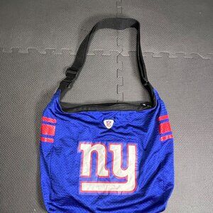 NFL New York Giants Blue Adjustable Strap Shoulder Bag Made From Jersey Material